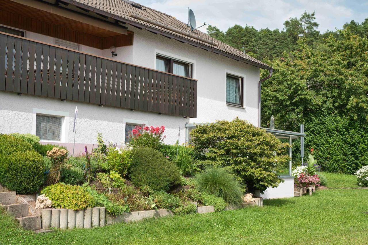 Ferienwohnung Werner Mit Terrasse Haundorf Eksteriør bilde