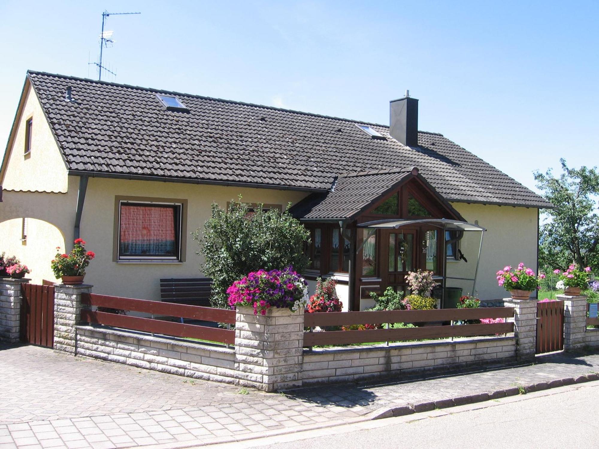 Ferienwohnung Werner Mit Terrasse Haundorf Eksteriør bilde